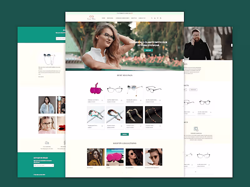 Cover image for Eyeglasses Shopify Store