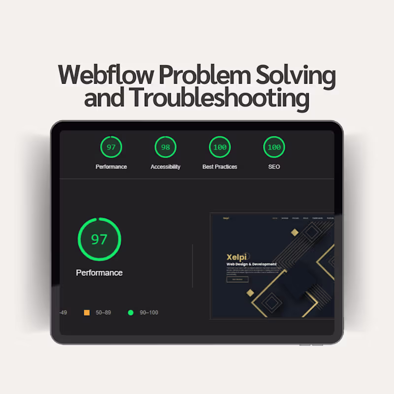 Cover image for Webflow Troubleshooting and Problem Solving
