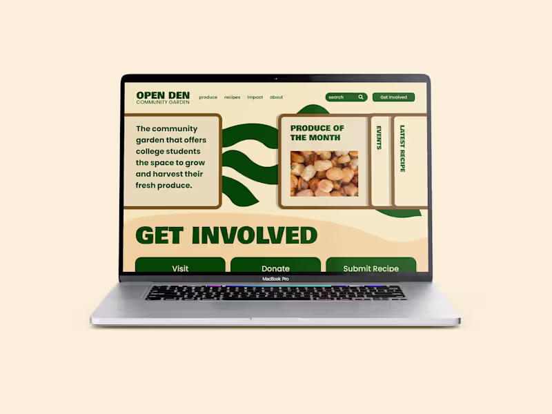 Cover image for Open Den