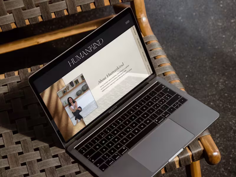 Cover image for The Holistic Experience - Total brand and web makeover