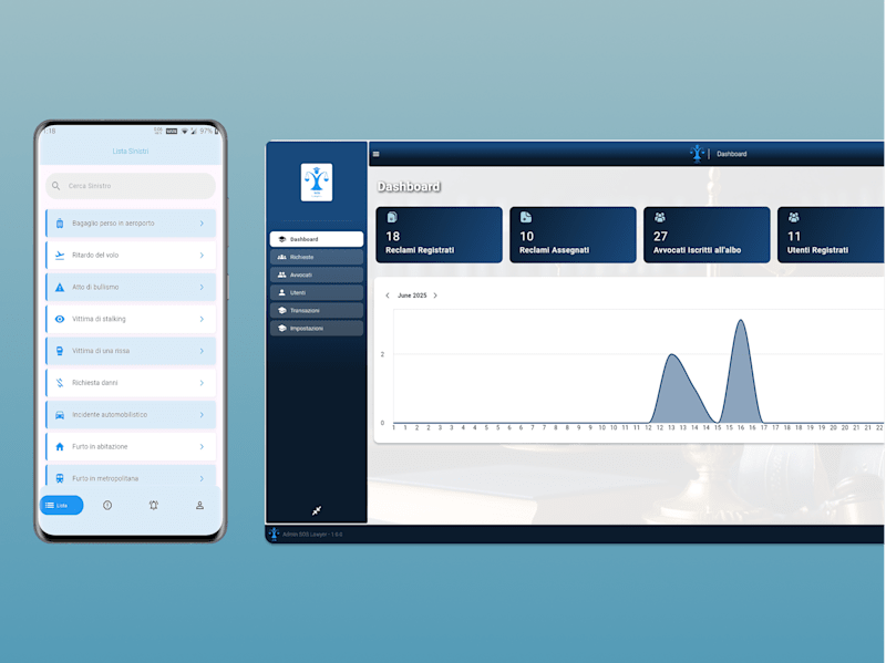 Cover image for SOS Lawyer Mobile App & Web App