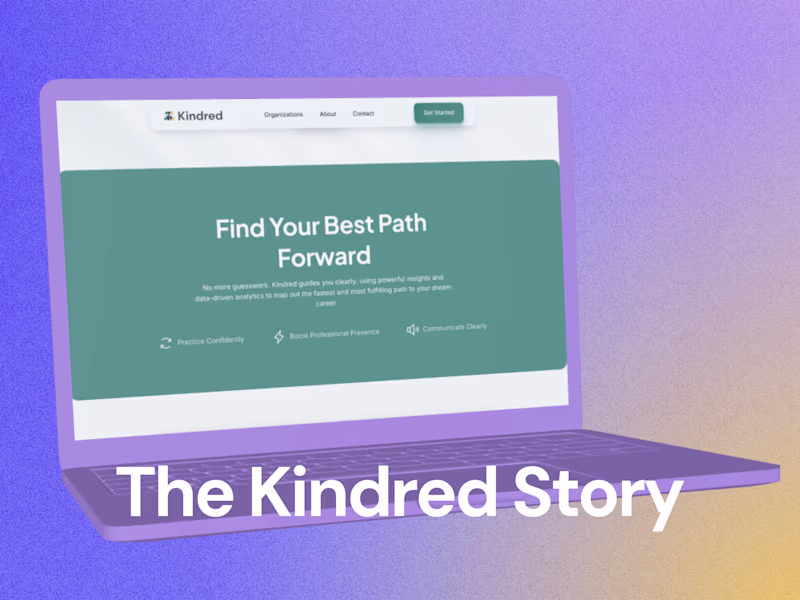 Cover image for Kindred Brand Identity and Website Development