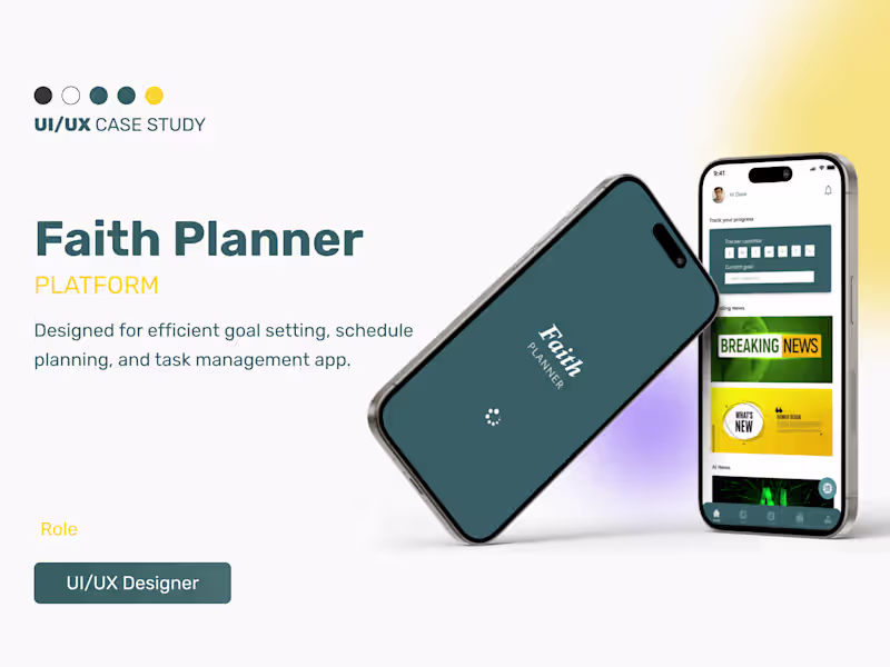 Cover image for Faith Planner Mobile App