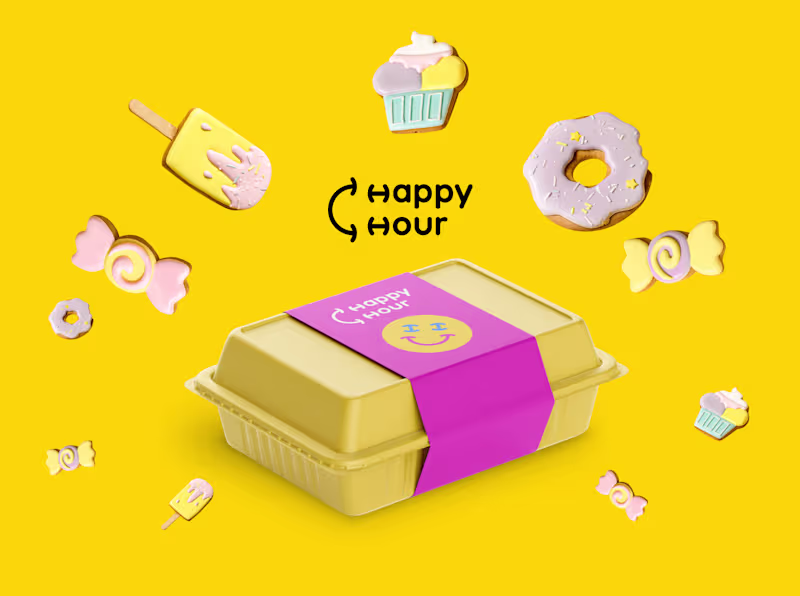 Cover image for Happy Food Website — Healthy Meals & Event Catering Service