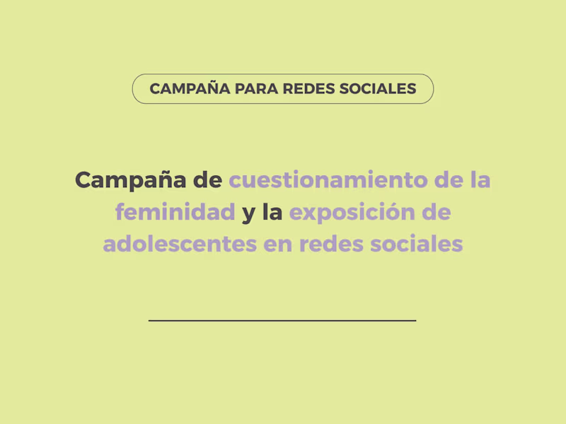 Cover image for Campaña digital activista - Nuestra imagen nos pertenece