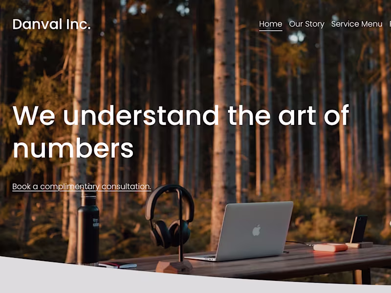 Cover image for Website Creation for Danval Inc.