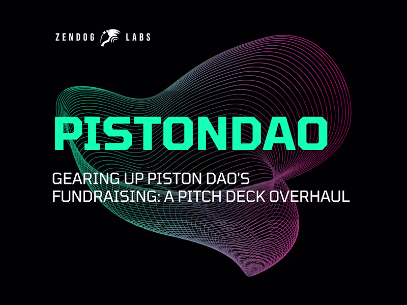 Cover image for Revving Up Piston DAO's Fundraising: A Pitch Deck Transformation