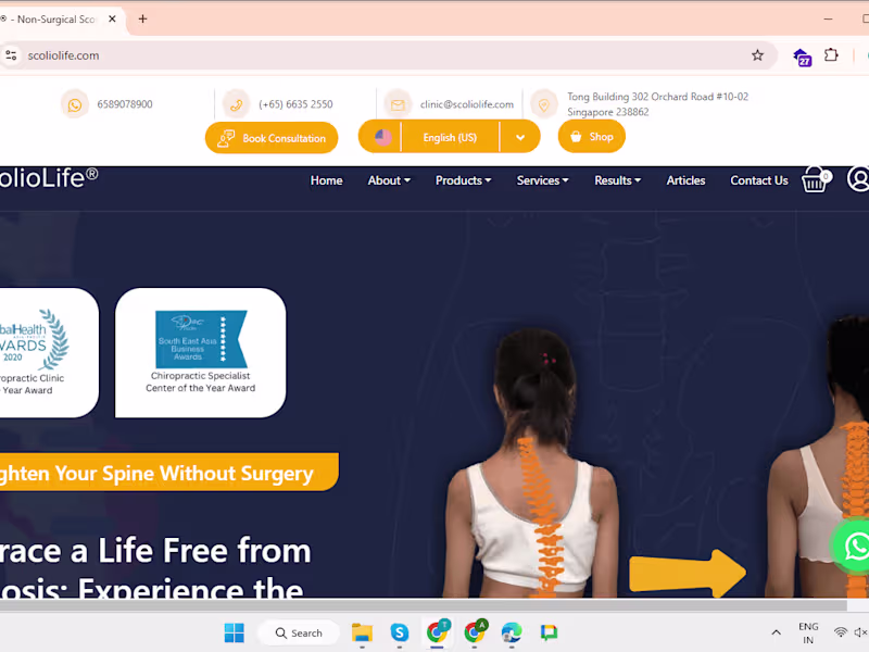 Cover image for Scoliolife