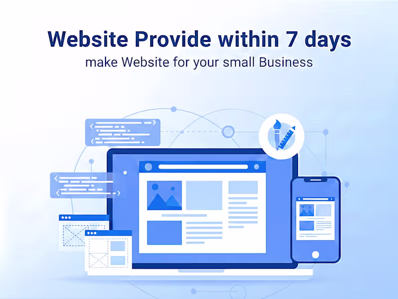 Cover image for Modern, Responsive Website Design for Your Business