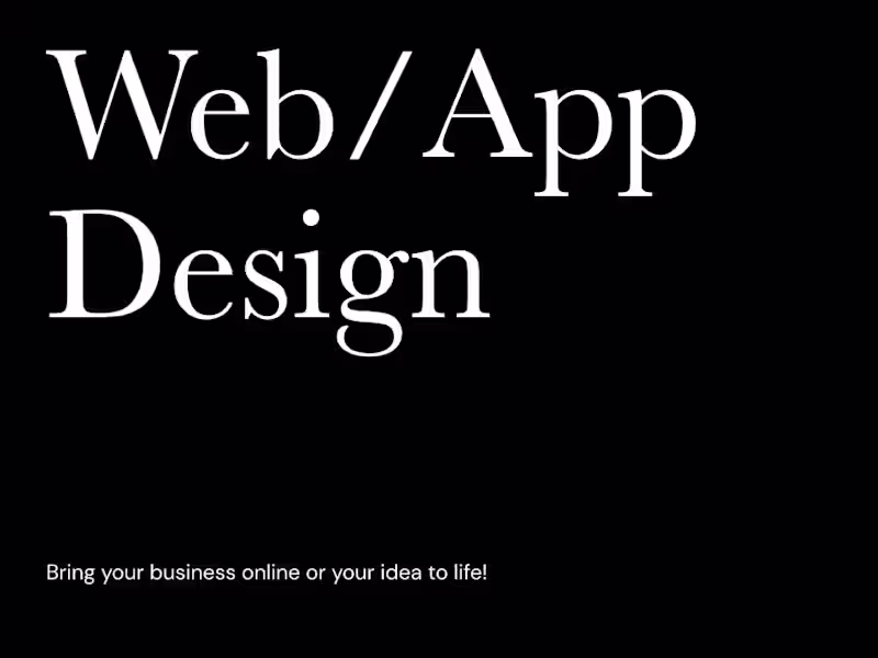 Cover image for Crafting Digital Experiences: Website & Application Design