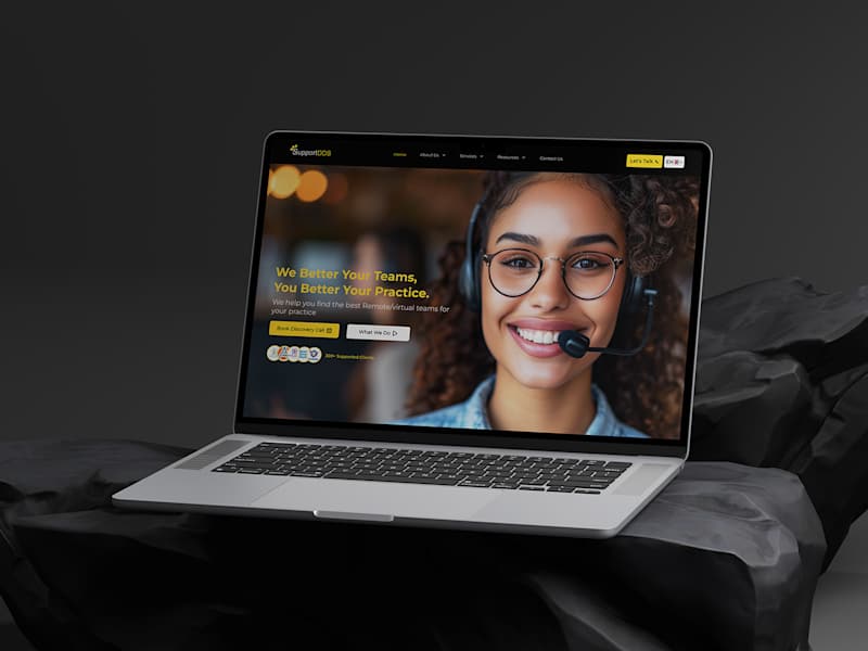 Cover image for SupportDDS | Landing Page Redesign :: Behance