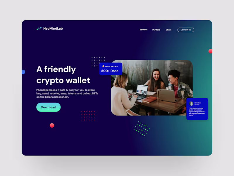 Cover image for NeomindLab Landing Page