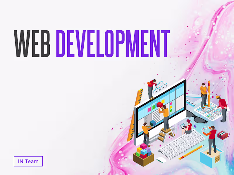 Cover image for Website development