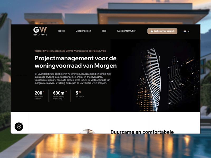 Cover image for Premium Website Design for GW Real Estate