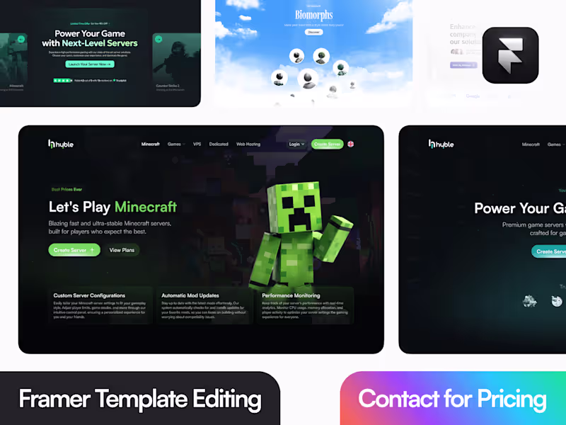 Cover image for Framer Template Editing