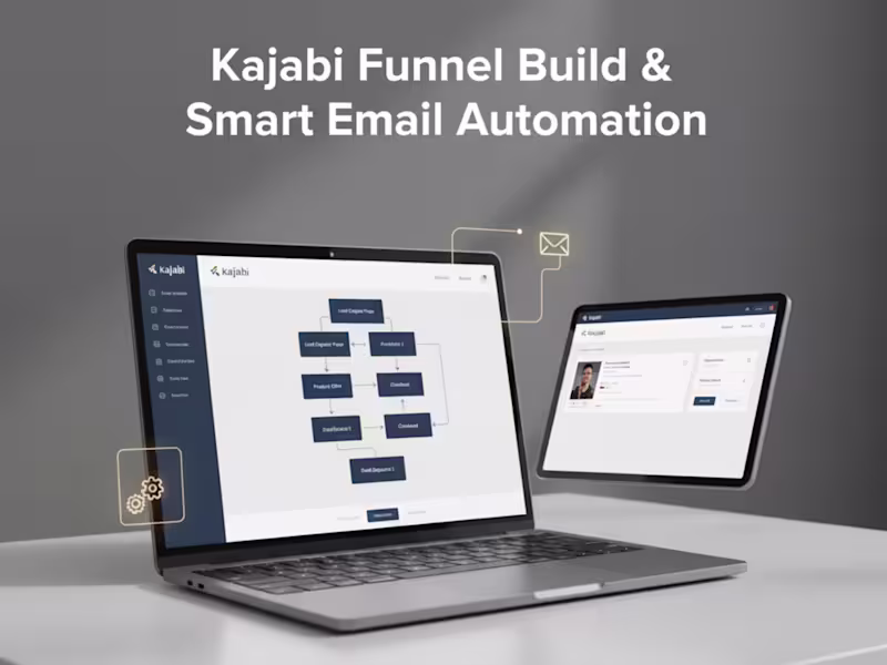 Cover image for Kajabi Funnel Build & Smart Email Automation