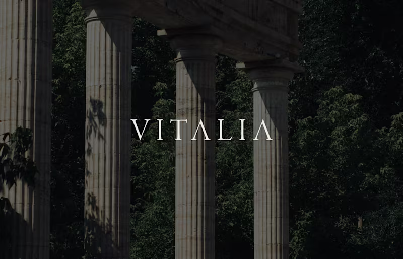Cover image for VITALIA / Brand Identity Design