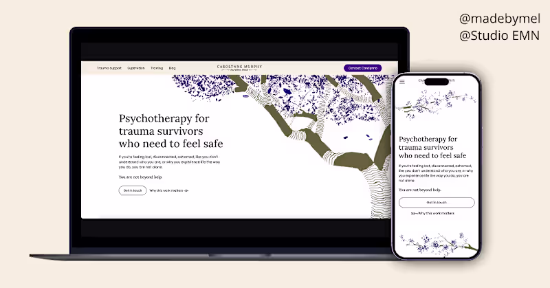 Cover image for Website Redesign for Carolynee