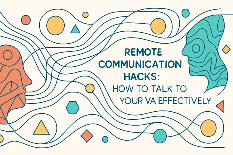 Cover image for Remote Communication Hacks: How to Talk to Your VA Effectively