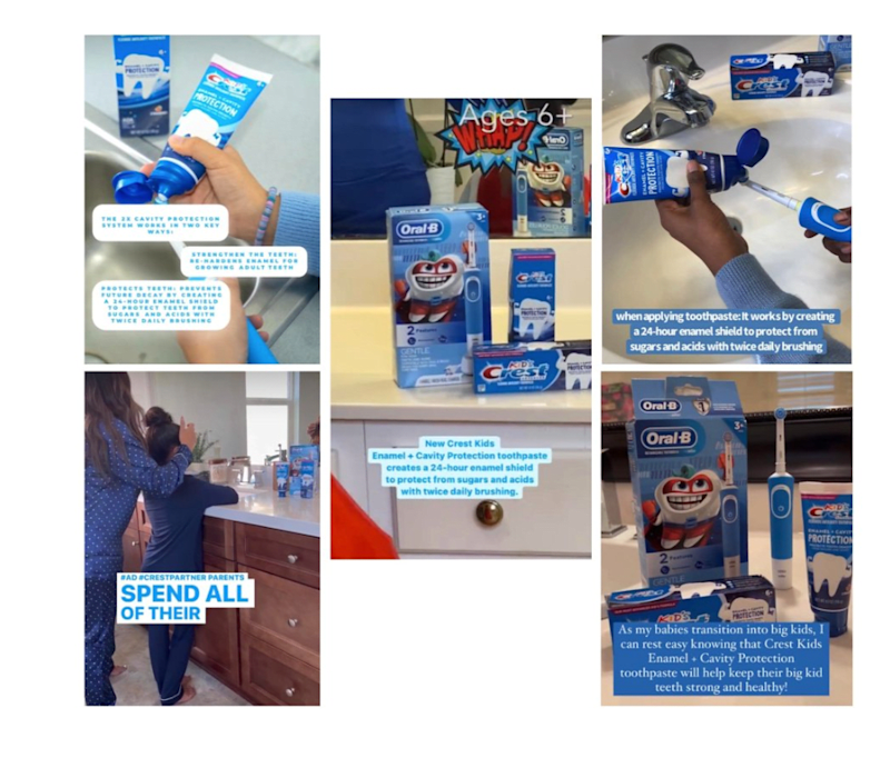 Cover image for Crest Kids Enamel Cavity Protection Influencer Campaign