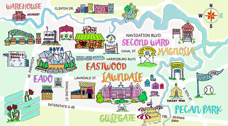 Cover image for Revenue Shift in Houston's Greater East End