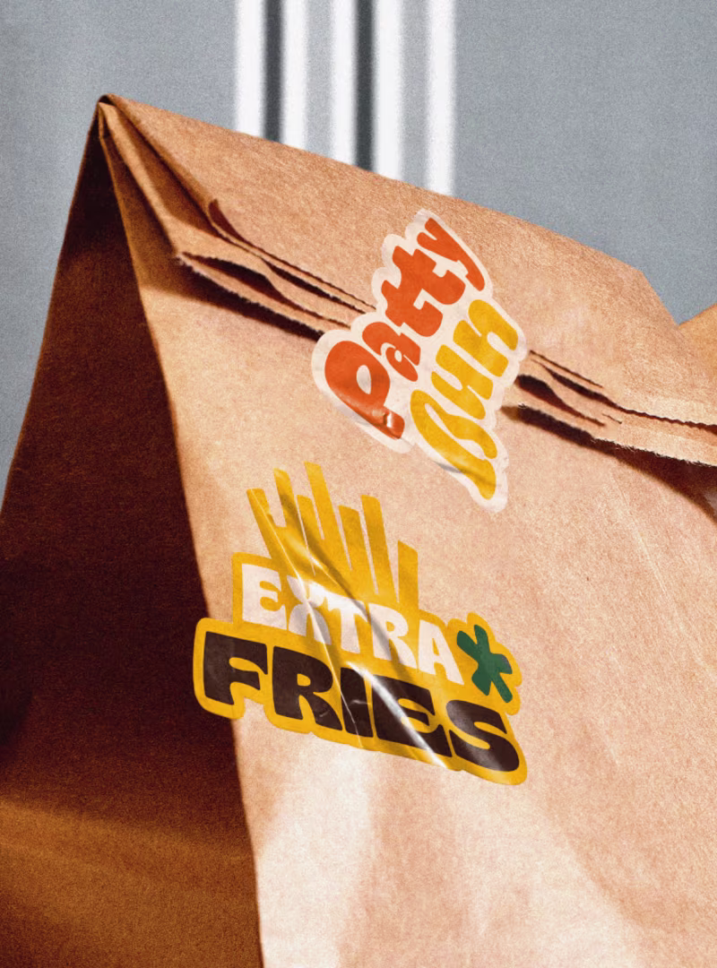 Cover image for Patty Bun - Burger Brand Identity