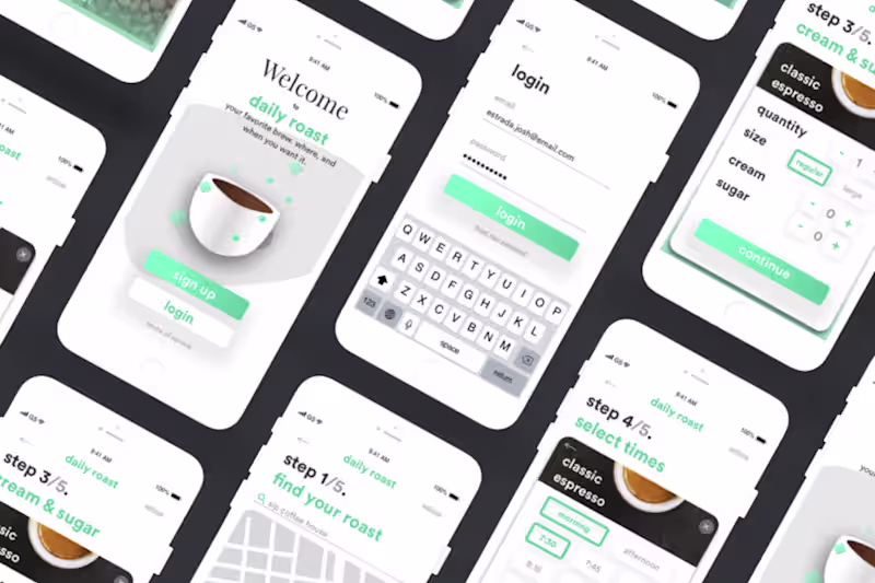 Cover image for Coffee App Concept