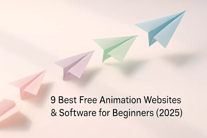 Cover image for 9 Best Free Animation Websites & Software for Beginners (2025)