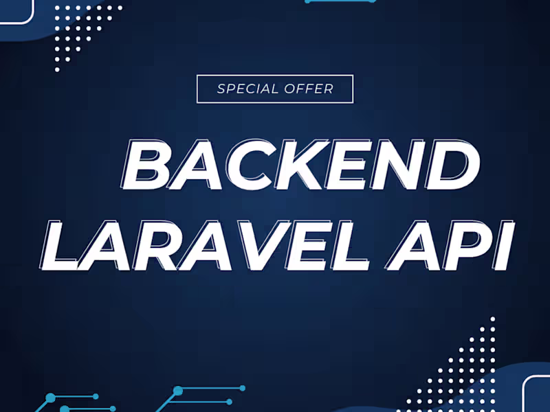 Cover image for Backend Development (Laravel & PHP)