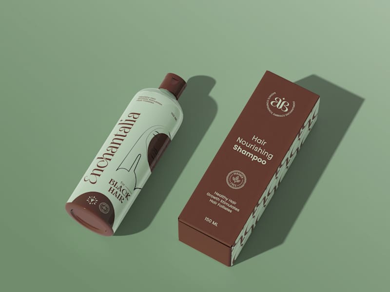 Cover image for Enchantalia Hair Shampoo / Serum Branding & Packaging on Behance