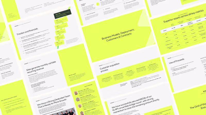 Cover image for Pitch deck design for an energy-sector company, they had the...