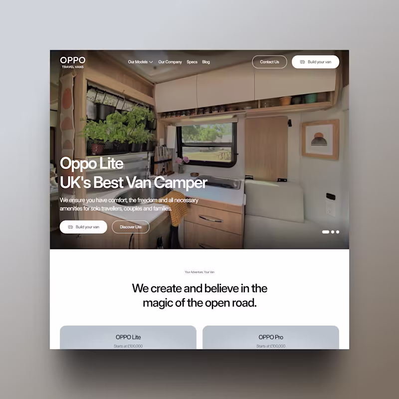 Cover image for OPPO | Framer Website & CMS Development
