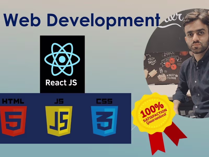 Cover image for You will get Website in React JS | Responsive Website