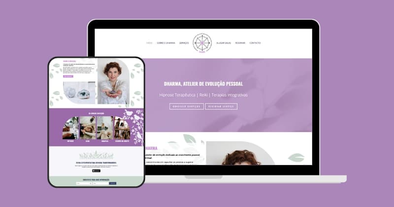 Cover image for Dharma Branding & Website Design Project