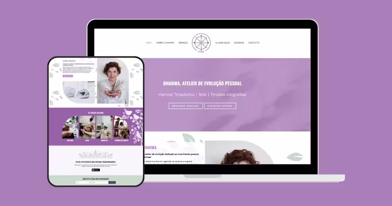 Cover image for Dharma Branding & Website Design Project