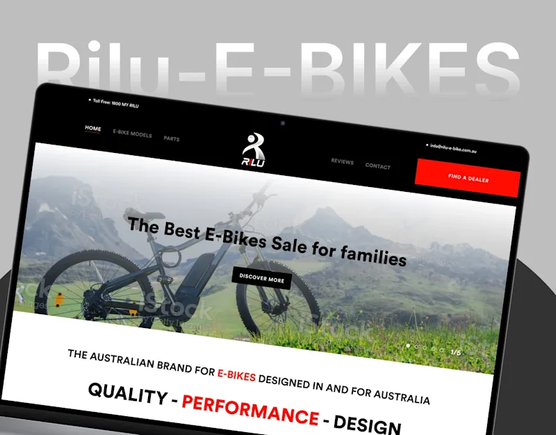 Cover image for Rilu e-Bike eCommerce Website
