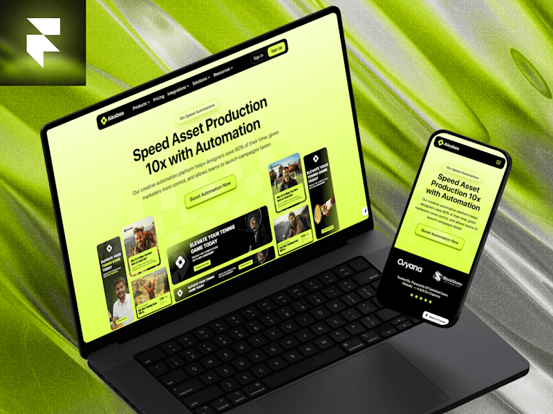 Cover image for Alesbee Framer Website