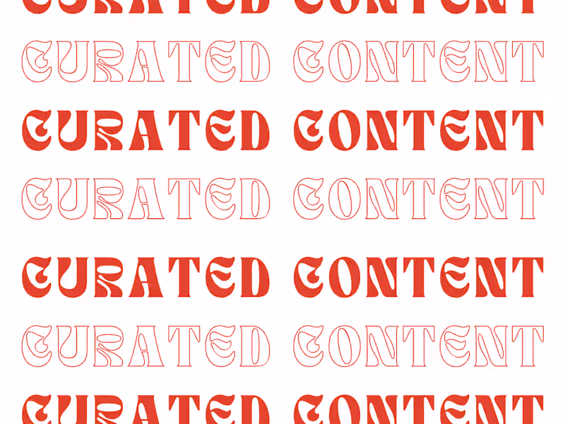 Cover image for Curated Content