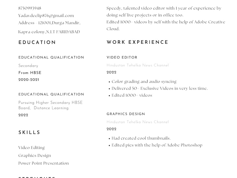 Cover image for Skill & Profession
