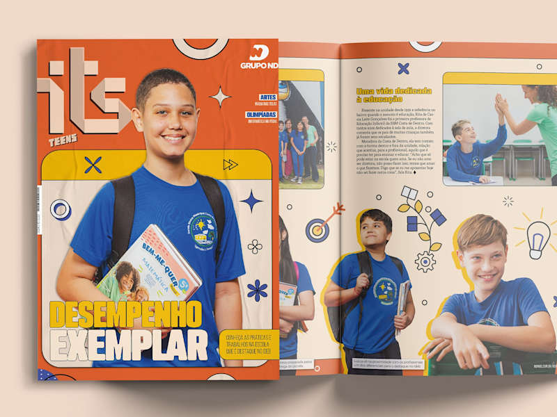 Cover image for Its Teens Magazine Layout Design