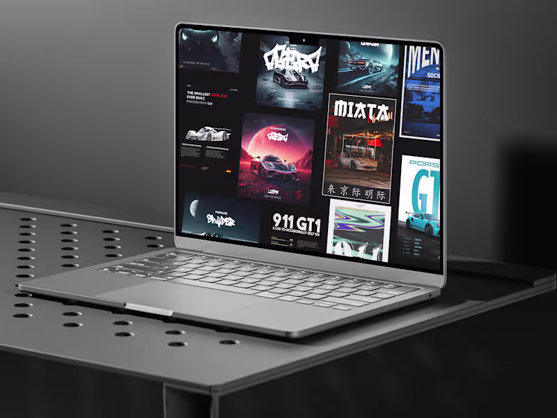 Cover image for Social Media Car Poster Design + Shopify Shop Optimization