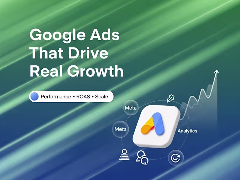 Cover image for Performance-Driven Google Ads for Ecommerce & Startups