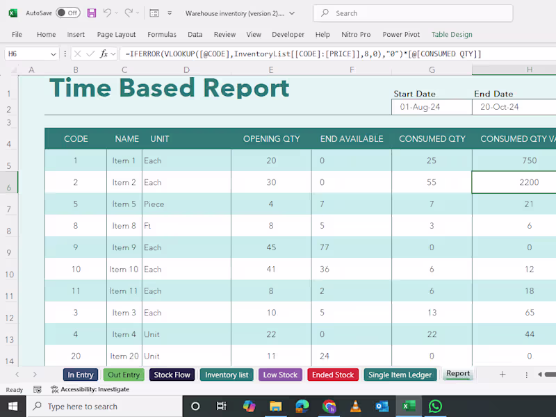 Cover image for Inventory manager