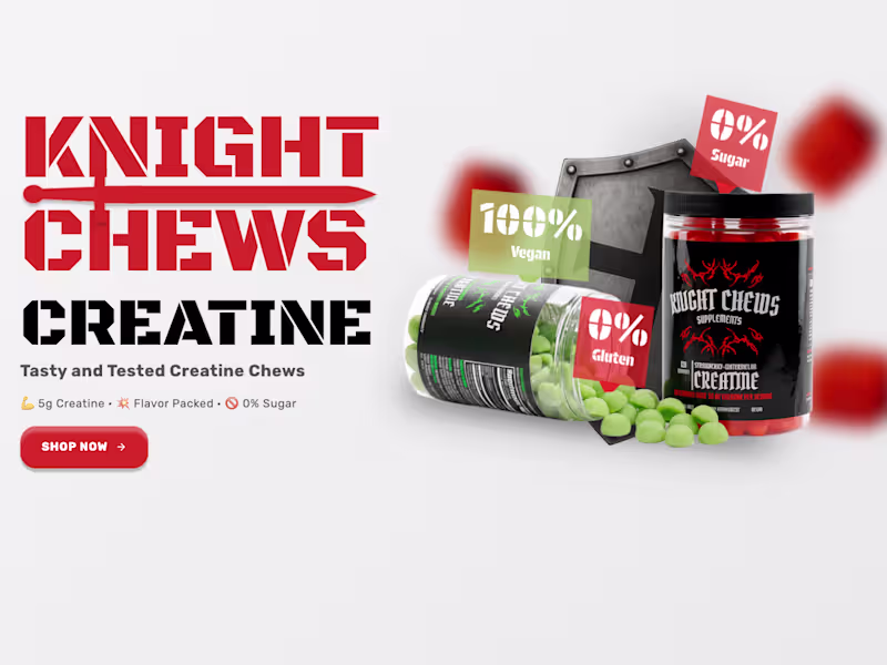 Cover image for KnightChews - Ecommerce Application (Shopify)