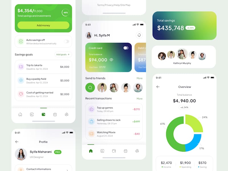 Cover image for Digital Wallet Mobile App Design