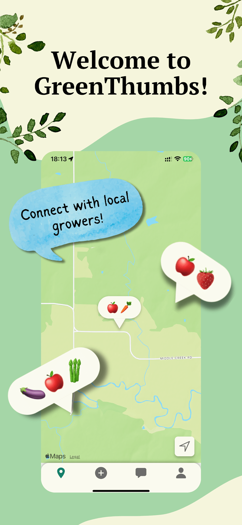 Cover image for GreenThumbs - iOS & Android App