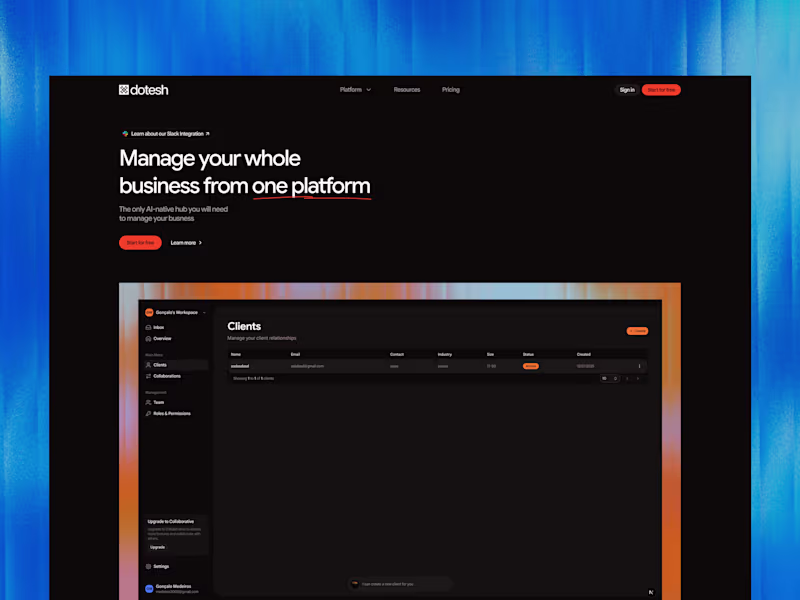 Cover image for Imagine having a landing page for your SaaS made by the same...