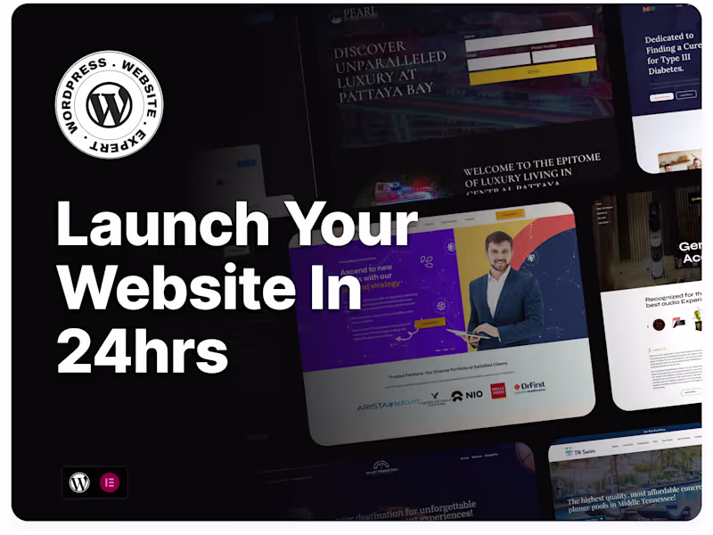 Cover image for Fully Functional, Responsive Website Delivered in Just 24 Hours