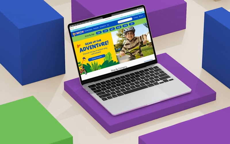 Cover image for Toys"R"Us Website Redesign