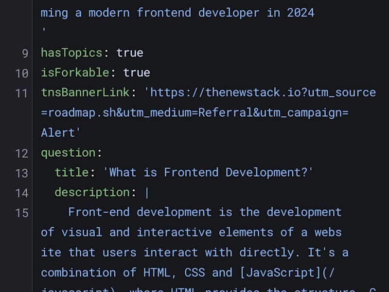 Cover image for Frontend development